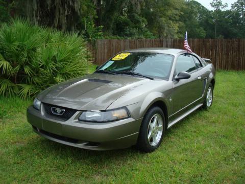 Mineral Grey Metallic Ford Mustang V6 Coupe.  Click to enlarge.