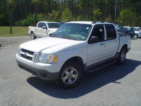 White Ford Explorer 2003. White 2003 Ford Explorer