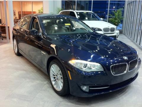 Imperial Blue Metallic BMW 5 Series 535i xDrive Sedan.  Click to enlarge.