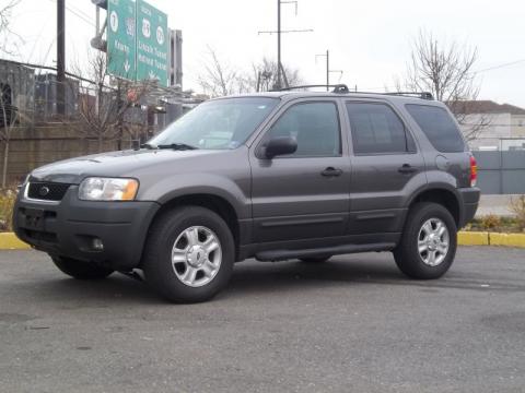 Dark Shadow Grey Metallic Ford Escape XLT V6 4WD.  Click to enlarge.