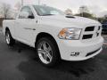 Front 3/4 View of 2011 Dodge Ram 1500 Sport R/T Regular Cab #4