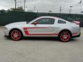 2012 Ford Mustang Ingot Silver Metallic/Race Red #7 2012 Ford Mustang Ingot Silver Metallic/Race Red #7