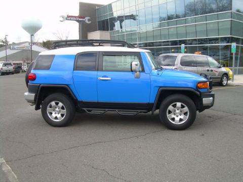 Voodoo Blue Toyota FJ Cruiser 4WD. Click to enlarge. Voodoo Blue Toyota FJ Cruiser 4WD. Click to enlarge.