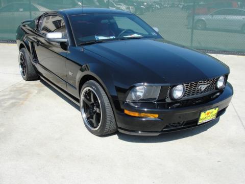 2005 Ford Mustang Gt Black. Black 2005 Ford Mustang GT