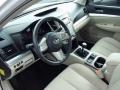  2010 Subaru Legacy Warm Ivory Interior #10