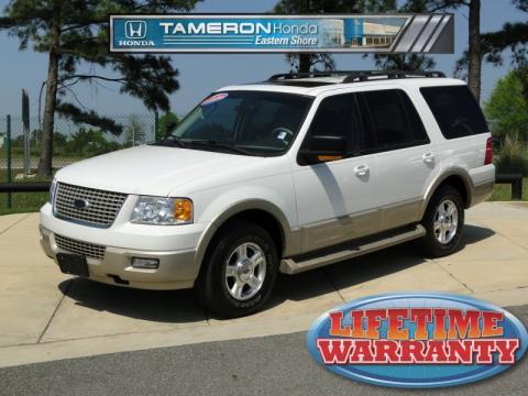 Oxford White Ford Expedition Eddie Bauer.  Click to enlarge.