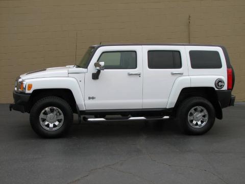 Birch White Hummer H3 .  Click to enlarge.