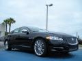 Front 3/4 View of 2011 Jaguar XJ XJL Supercharged Neiman Marcus Edition #7