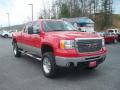 Front 3/4 View of 2007 GMC Sierra 2500HD Remington Edition Crew Cab 4x4 #4