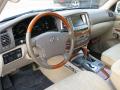  2007 Lexus LX Ivory Interior #2