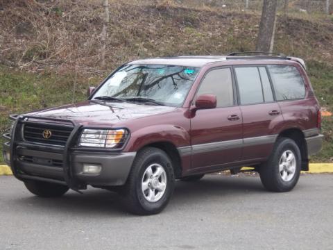 Mahogany Pearl Toyota Land Cruiser .  Click to enlarge.