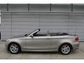  2008 BMW 1 Series Cashmere Silver Metallic #2