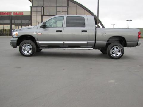 Mineral Gray Metallic Dodge Ram 2500 Laramie Mega Cab 4x4.  Click to enlarge.