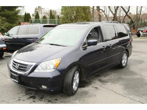 Baltic Blue Pearl Honda Odyssey Touring.  Click to enlarge.