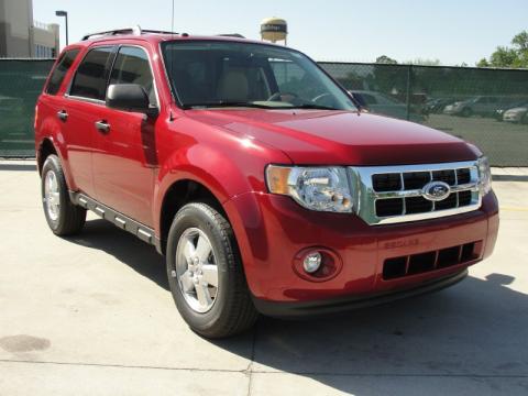 Sangria Red Metallic Ford Escape XLT.  Click to enlarge.