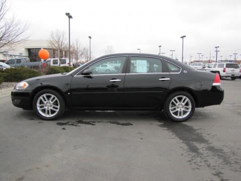 Black Chevrolet Impala LTZ.  Click to enlarge.