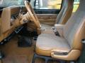  1995 Jeep Wrangler Spice Beige Interior #13