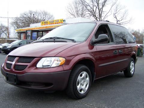 Deep Molten Red Pearl Dodge Caravan SE.  Click to enlarge.