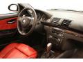  2008 BMW 1 Series Coral Red Interior #12