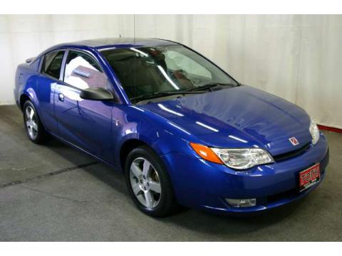 Laser Blue Saturn ION 3 Quad Coupe.  Click to enlarge.