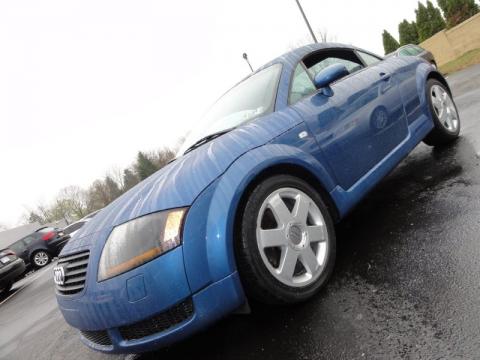 Moro Blue Pearl Effect Audi TT 1.8T quattro Coupe.  Click to enlarge.