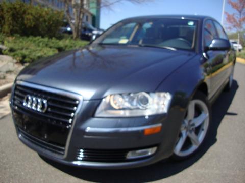 Oyster Gray Metallic Audi A8 L 4.2 quattro.  Click to enlarge.
