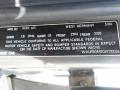 Info Tag of 1986 Audi 5000 S Sedan #16
