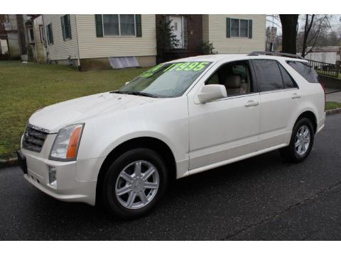 White Diamond Pearl Cadillac SRX V6.  Click to enlarge. White Diamond Pearl Cadillac SRX V6.  Click to enlarge.