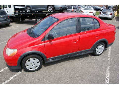 2001 Toyota Echo Interior. Absolutely Red 2001 Toyota ECHO Sedan with Warm Gray interior Absolutely Red Toyota ECHO Sedan. Click to enlarge.