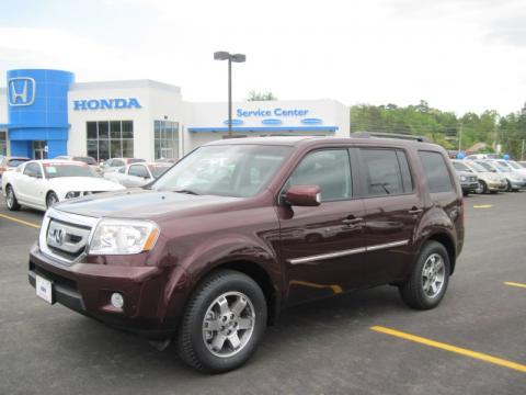 Dark Cherry Pearl Honda Pilot Touring.  Click to enlarge.