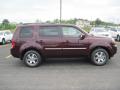  2011 Honda Pilot Dark Cherry Pearl #6