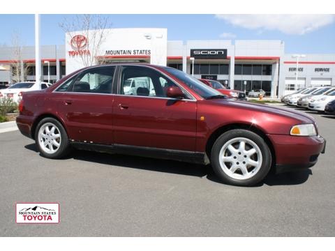 Hibiscus Red Pearl Audi A4 2.8 quattro Sedan.  Click to enlarge.