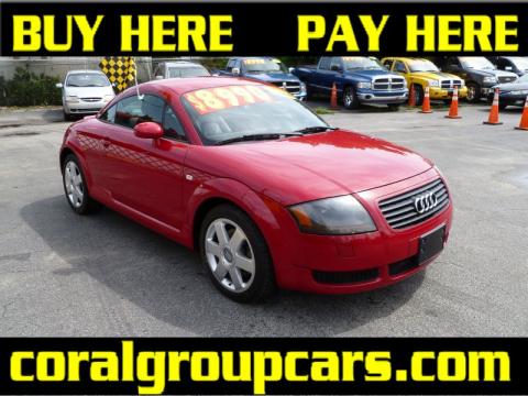 Amulet Red Audi TT 1.8T Coupe.  Click to enlarge.