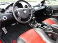  2002 Mercury Cougar Midnight Black/Red Interior #13