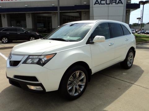 Aspen White Pearl Acura MDX Advance.  Click to enlarge.