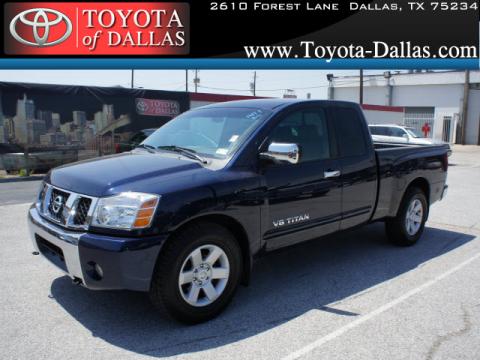 Majestic Blue Nissan Titan LE King Cab.  Click to enlarge.