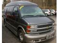 Front 3/4 View of 2000 Chevrolet Express G1500 Passenger Conversion Van #19