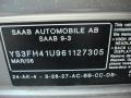 Info Tag of 2006 Saab 9-3 Aero Sport Sedan #27