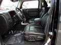  2007 Hummer H3 Ebony Black Interior #8