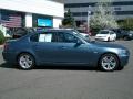  2009 BMW 5 Series Neptune Blue Metallic #4