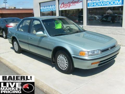 Opal Green Metallic Honda Accord LX Sedan.  Click to enlarge.