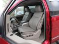  2010 Ford F150 Medium Stone Leather/Sienna Brown Interior #16