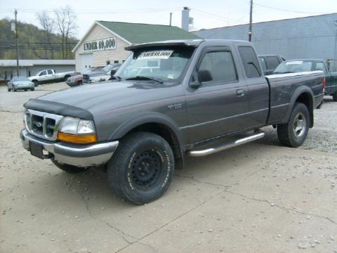 Medium Platinum Metallic Ford Ranger XLT Extended Cab 4x4.  Click to enlarge.