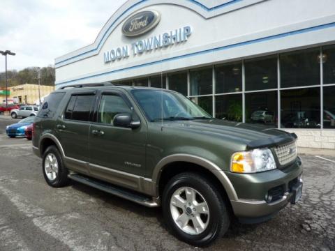 Estate Green Metallic Ford Explorer Eddie Bauer 4x4.  Click to enlarge.