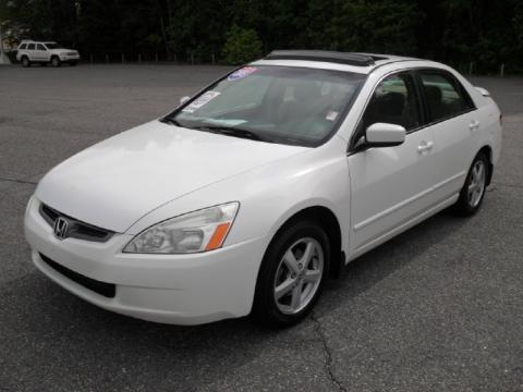 Taffeta White Honda Accord EX Sedan.  Click to enlarge.