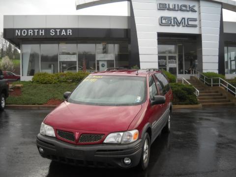 Sport Red Metallic Pontiac Montana .  Click to enlarge.