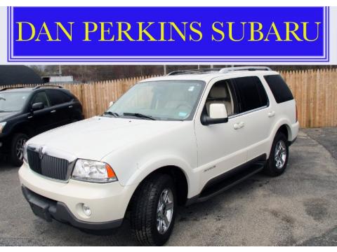 Ceramic White Tri Coat Lincoln Aviator Luxury AWD.  Click to enlarge.