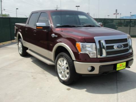 Royal Red Metallic Ford F150 King Ranch SuperCrew 4x4. Click to enlarge. Royal Red Metallic Ford F150 King Ranch SuperCrew 4x4. Click to enlarge.