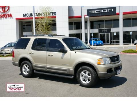 Harvest Gold Metallic Ford Explorer XLT 4x4.  Click to enlarge.