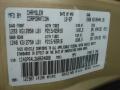Chrysler Color Code PTE Champagne Pearl #20 Chrysler Color Code PTE Champagne Pearl #20